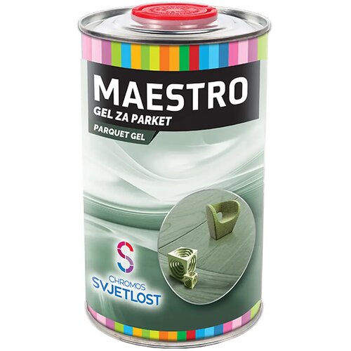 CHROMOS SVJETLOST Lak za parket Maestro gel za fuge, 1 l Slike