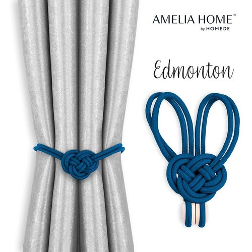  Curtains - accessories EDMONTON color indigo ameliahome Cene