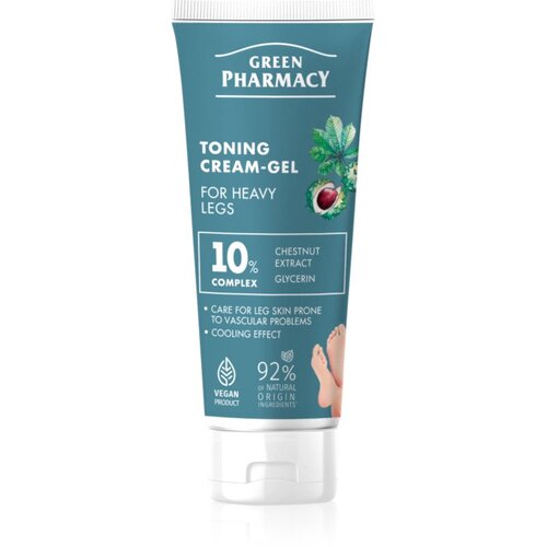 Green Pharmacy Foot Care Toning Foot Cream-Gel For Heavy Legs krema za stopala 75 ml Slike