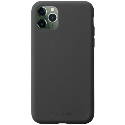 Cellular Line Sensation silikonska maskica za iPhone 11 Pro crna Slike