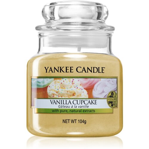Yankee Candle vanilla Cupcake mirisna svijeća 104 g Slike