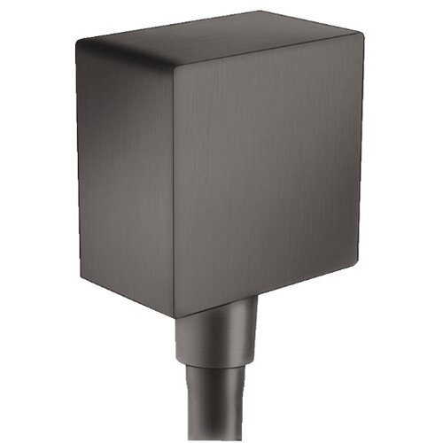 Hansgrohe zidni priključek za tu&scaron; cev FixFit - bru&scaron;en črni krom (26455340) Cene