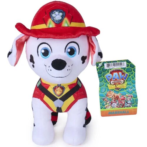 Spin Master Paw Patrol &amp;ndash; Film o dinosaurima: Marshall osnovna pli&amp;scaron;ana figura 17 cm - Slike
