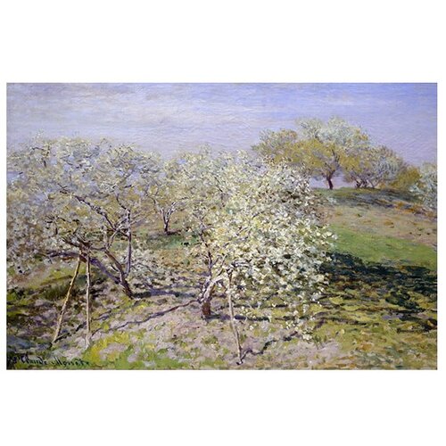 Fedkolor Reprodukcija slike Claude Monet - Spring, 90 x 60 cm Cene