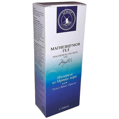 Zefir Magnezijum hlorid gel sa mineralima Mrtvog mora, 200 ml () Slike