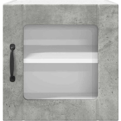 VidaXL zidni kuhinjski ormarić 2 pcs betonski sivi 40 x 31 x 40 cm Slike