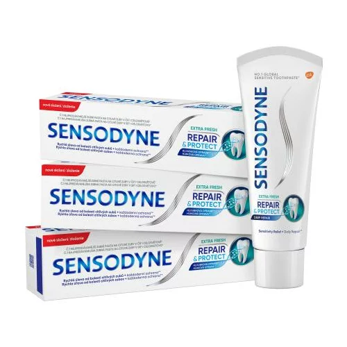 Sensodyne Repair & Protect Extra Fresh Trio zubna pasta 1 set