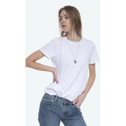 A.P.C. Pamučna majica Poppy T-Shirt boja: bijela, COBQX.F26718-BLANC