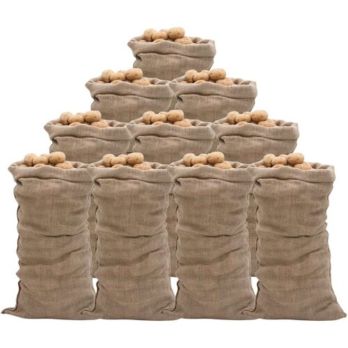  Jutene vreće 10 kom 65 x 135 cm 100 % juta 220 g/m² Cijene