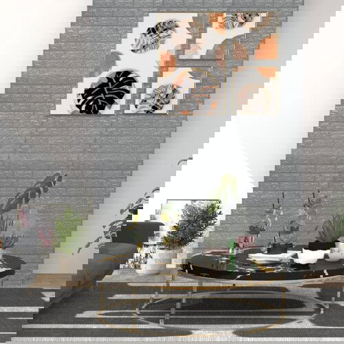 VidaXL 3D zidne tapete s uzorkom cigli samoljepljive 10 kom antracit Slike