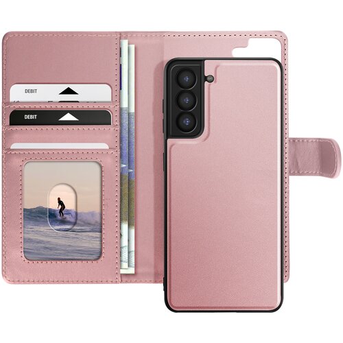 Oem Mayaxess, Ohišje za Samsung Galaxy S21 s snemljivim ohišjem, Šampanjec roza, (5000208818) Cene