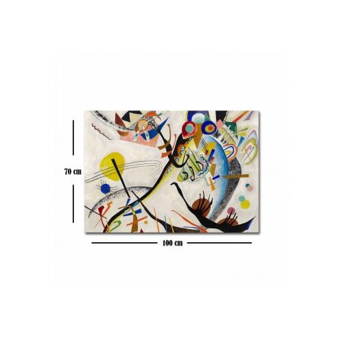 Wallity Slika na zidu na platnu 70x100cm Cijene