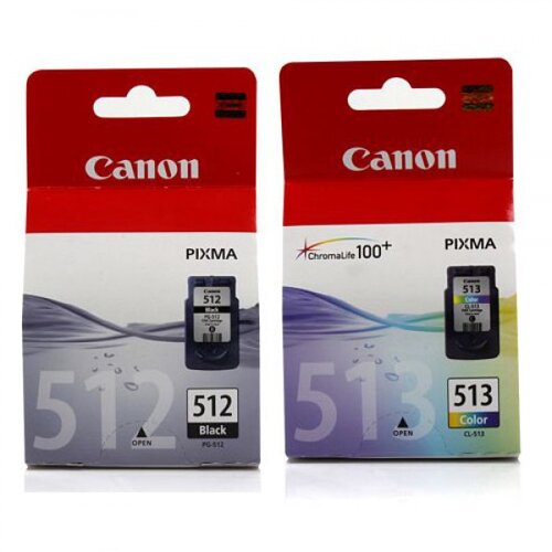 Canon Komplet kartu&amp;scaron; PG-512 in CL-513 / Original Slike