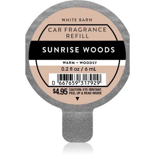 Bath & Body Works Sunrise Woods dišava za avto nadomestno polnilo 6 ml Cene