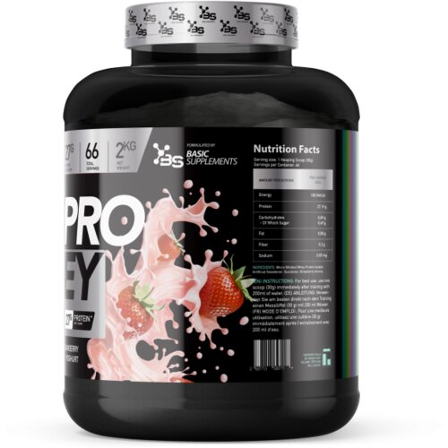 Basic Supplements iso-pro whey 2kg &amp;ndash; izolovani protein visokog kvaliteta - tiramisu Slike