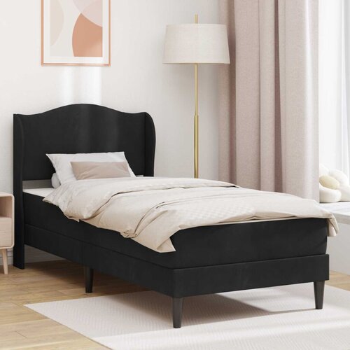  Okvir za krevet s uzglavljem Crna 100 x 200 cm Bar&amp;scaron;un - Crna 100 x 200 cm Slike