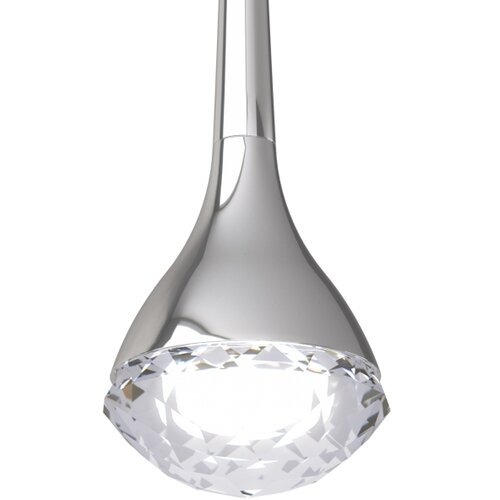 Open design OR80322 - led luster na sajli crima LED/7W/230V sjajni hrom Slike