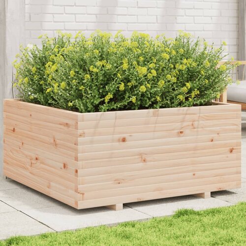 vidaXL Vrtna sadilica 100x100x49 5 cm od masivne borovine Cijene