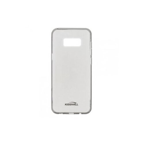 Acme Kisswill silikonski ovitek za Samsung Galaxy A6 Plus 2018 A605 - prozorno črn Slike