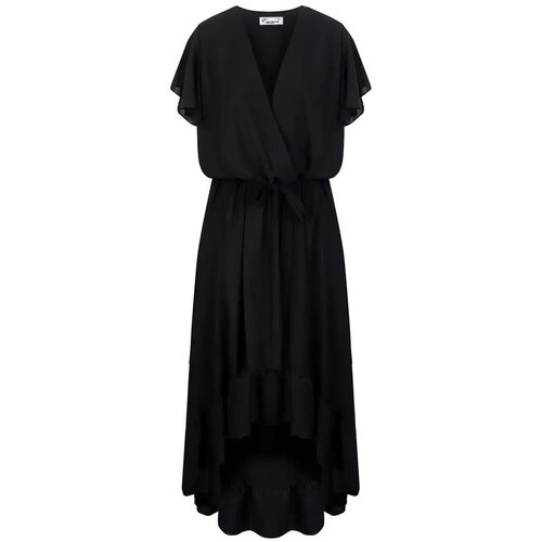 Pri Envelope MAXI dress with Spanish frill Slike