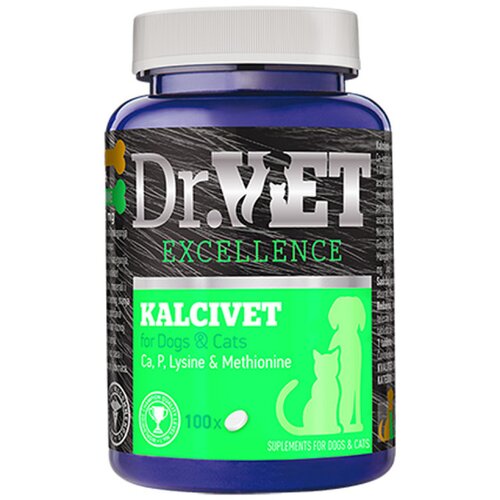 dr vet kalcivet dr vet dodatak ishrani za štence kalcivet, 100 tableta Cene