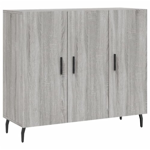 Maison Chic Komoda - Predalnik siva sonoma 90x34x80 cm konstruiran les, (21717710) Cene
