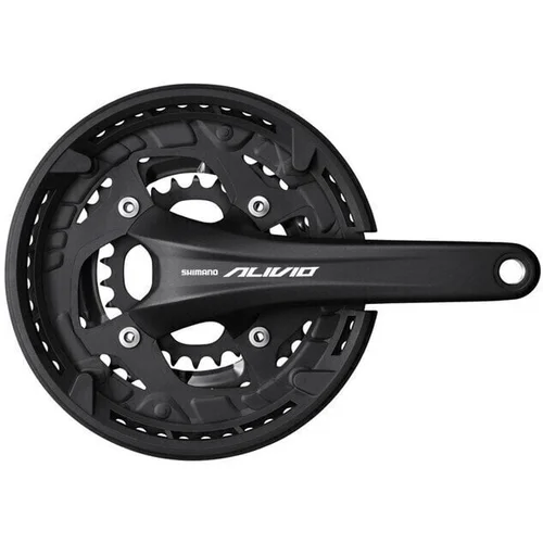 Shimano alivio FC-T4060 crankset 3x9-Speed 175mm 48/36/26T black