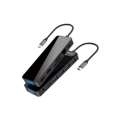 Estuff USB-C hub razdelilnik, 13-v-1 Slike