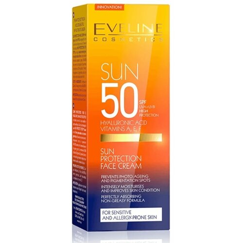 Eveline zaštitna krema za lice spf 50, 50ml Cene