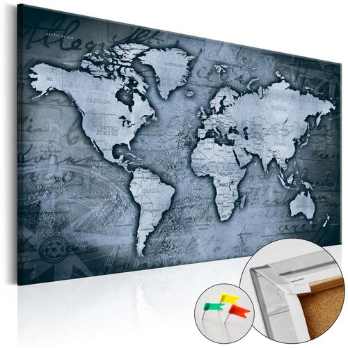  Slika na plutenoj podlozi - Sapphire World [Cork Map] 120x80 Cijene