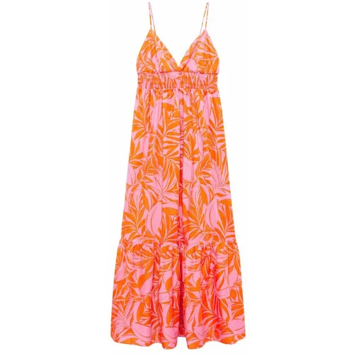 Mango Ljetna haljina 'Carina' narančasta / svijetloroza