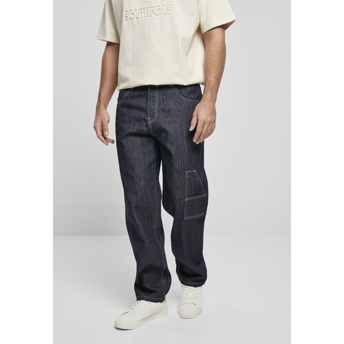 Southpole Men&amp;#039;s Script jeans navy blue Slike