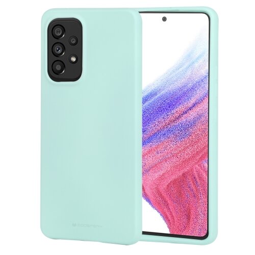 Goospery Soft Feeling silikonski ovitek za Samsung Galaxy A53 - mint Cene