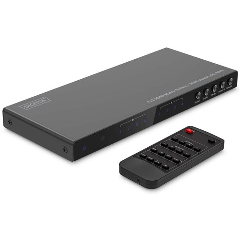 Digitus 4x2 HDMI Matrix Switch /Multi-Viewer, 4K /30Hz Slike