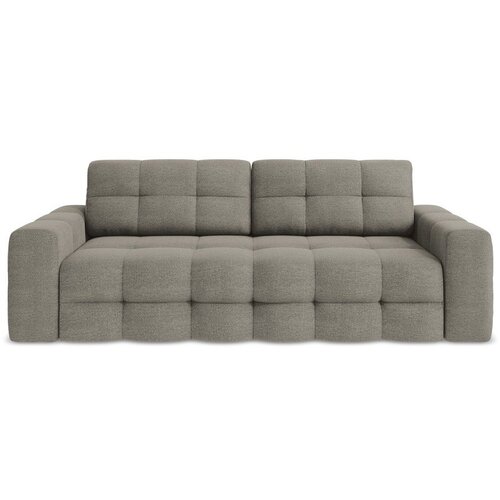 Makamii Tamno siva sklopiva sofa od bouclé tkanine 255 cm Milu – Cijene