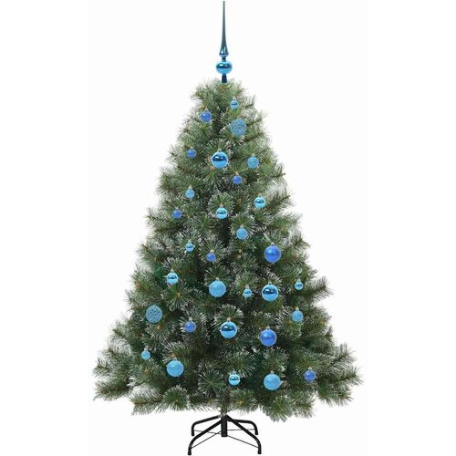 VidaXL Umjetno božićno drvce s stalakom Zelena 150 cm PE i PVC Slike