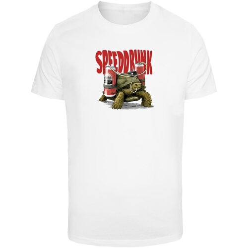 Mister Tee Men's T-shirt Speedrunk white Cene