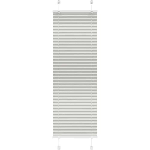 vidaXL Plisirana žaluzija svetlo siva 40x150 cm Širina tkanine 39,4 cm Cene