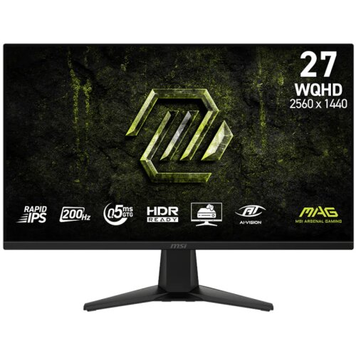 MSI Zaslon MAG 275QF E20 / 27" (68,5 cm) / 2560 X 1440 / 200 Hz / 0,5 ms Cene