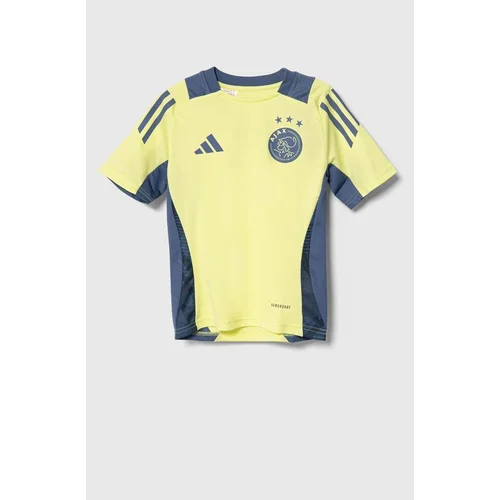 Adidas Otroška kratka majica AJAX TRSY rumena barva, IT5072