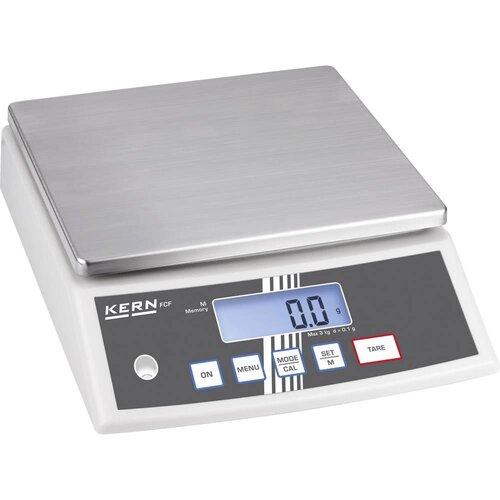 Kern Stolna vaga područje mjerenja (maks.) 3 kg očitljivost 0.1 g napajanje na baterije, strujno napajanje, višebojna Cijene