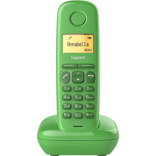 Gigaset Telefon bežični, LCD display &amp;ndash; A170 Green Slike