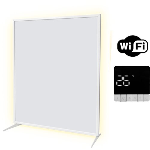 SHX PIRP500 Infracrveni grijac WIFI s upravljanjem putem aplikacije, 500 W za prostorije od 5-10 m&amp;sup2;, montaža na zid i Slike