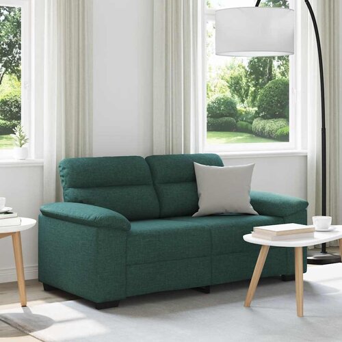  Dvosjed Sofa Tamnozelena 160x81x84 cm Tkanina Cijene