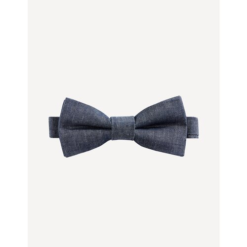 Celio Bibowlin butterfly from linen and cotton - Men Slike