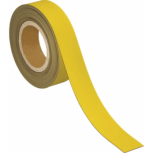 Maul Označevalni trak, magnetni, DxŠ 10000 x 40 mm, DE 2 kosa, rumene barve