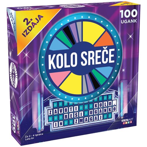 Menart družabna igra Kolo sreče 2 Slike