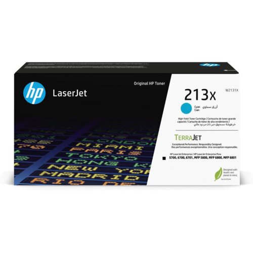 HP 213X Cyn Original LaserJet toner 1 kom Modra Cene
