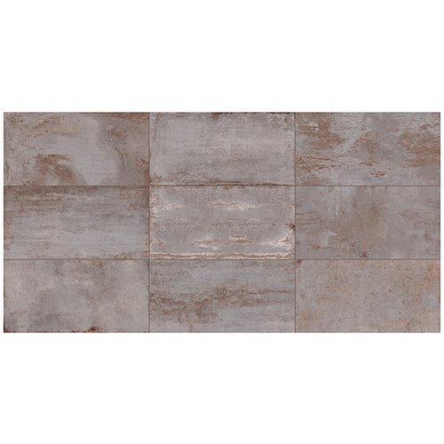 X Gres plo&amp;scaron;čica Flatiron (61 x 121 cm, srebrna, glazirana) Slike