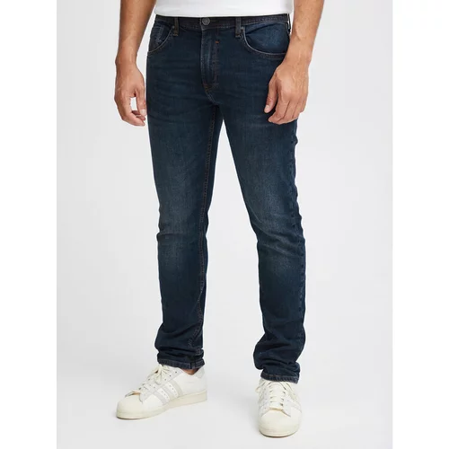 Blend Jeans hlače 20700053 Mornarsko modra Slim Fit